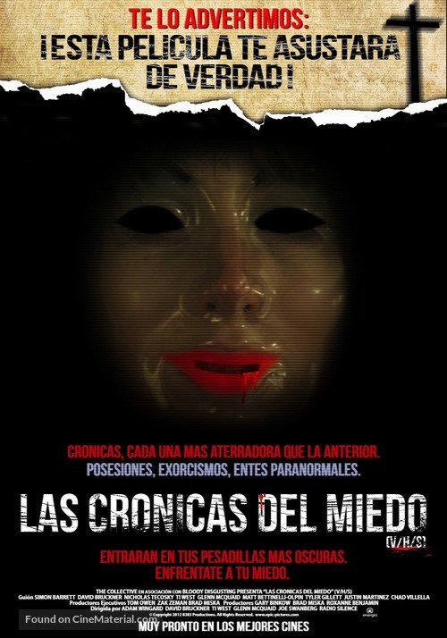 V/H/S - Argentinian Movie Poster