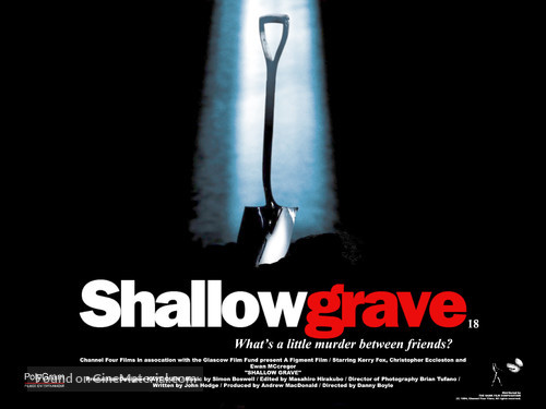 Shallow Grave - British Movie Poster