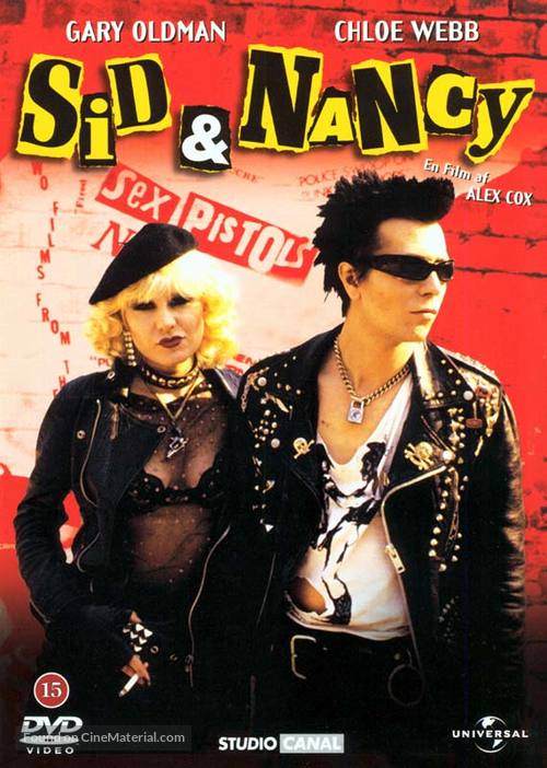 Sid and Nancy - Danish DVD movie cover