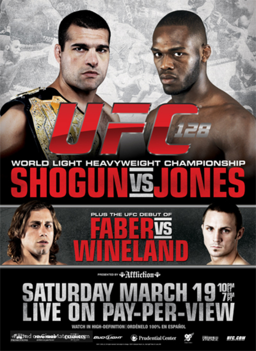 UFC 128: Shogun vs. Jones - Movie Poster