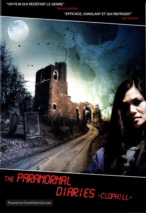The Paranormal Diaries: Clophill - French Movie Poster