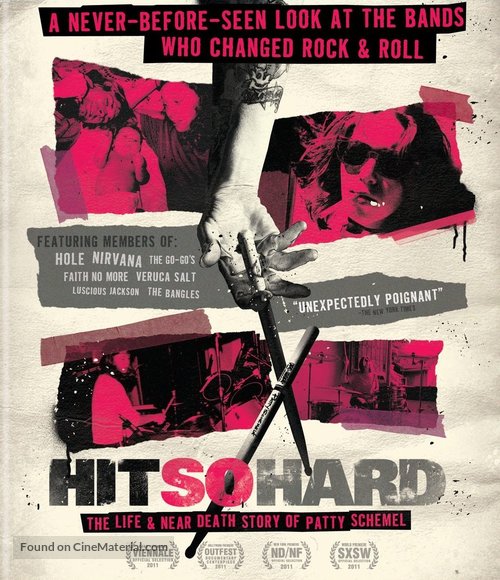 Hit So Hard - Blu-Ray movie cover