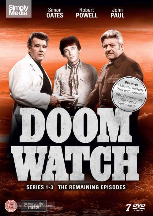 &quot;Doomwatch&quot; - British DVD movie cover