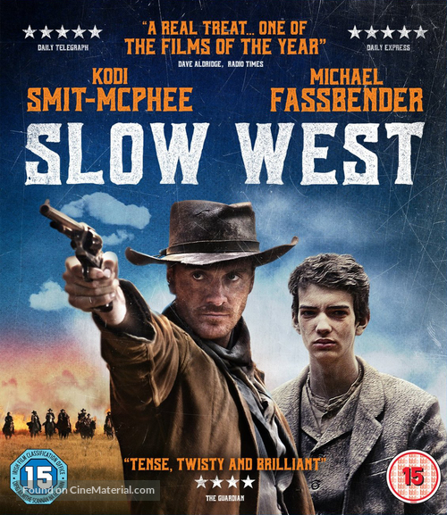 Slow West - British Blu-Ray movie cover