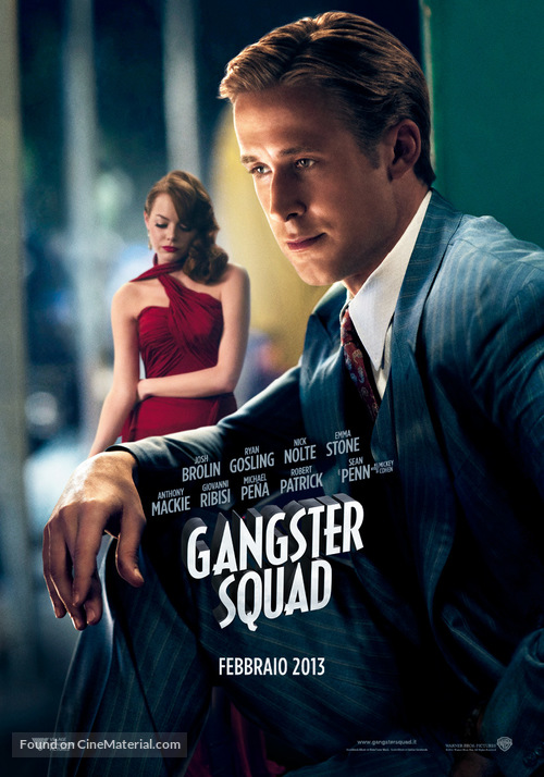 Gangster Squad - Italian Movie Poster