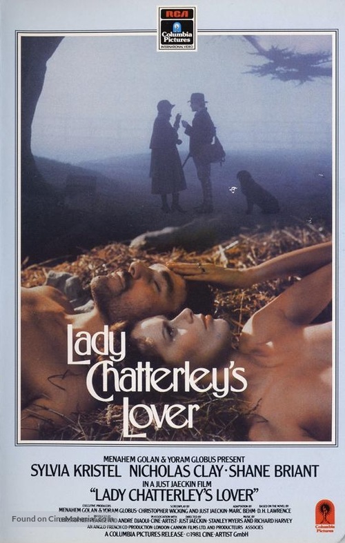 Lady Chatterley&#039;s Lover - British VHS movie cover
