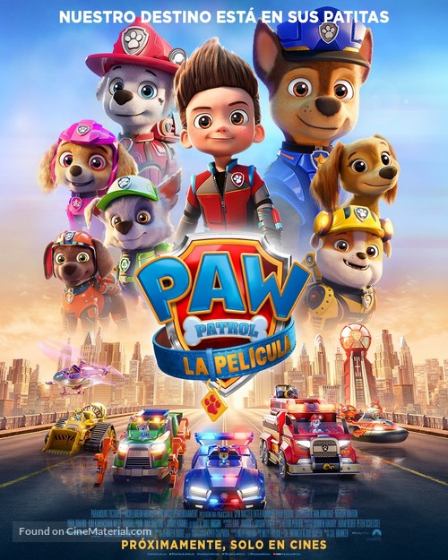 Paw Patrol: The Movie - Mexican Movie Poster