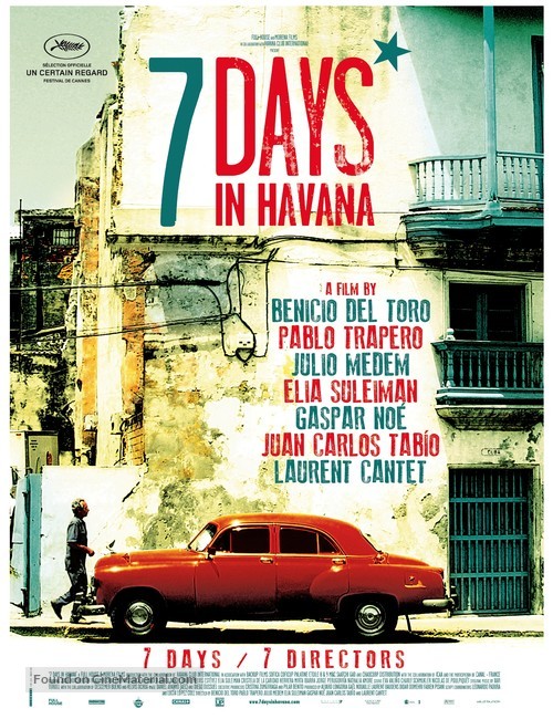 7 d&iacute;as en La Habana - Swiss Movie Poster