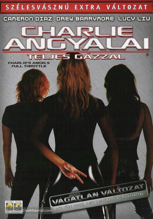 Charlie&#039;s Angels: Full Throttle - Hungarian Movie Cover