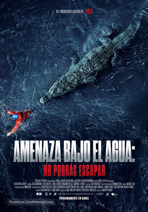 Black Water: Abyss - Argentinian Movie Poster