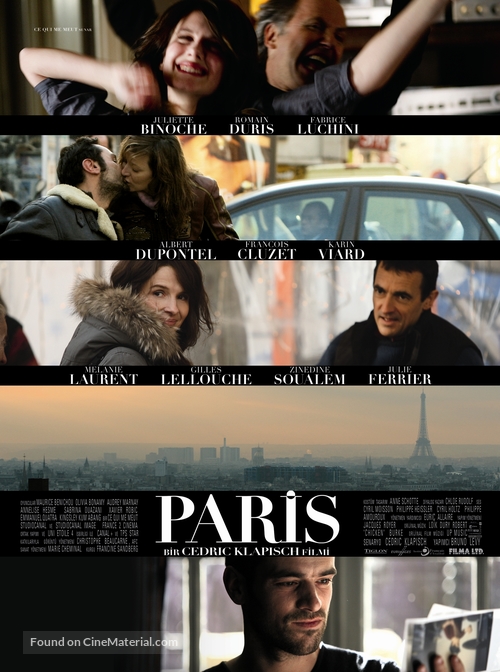 Paris - Turkish Movie Poster