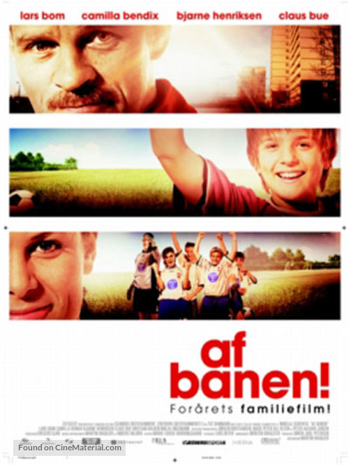 Af banen! - Danish poster