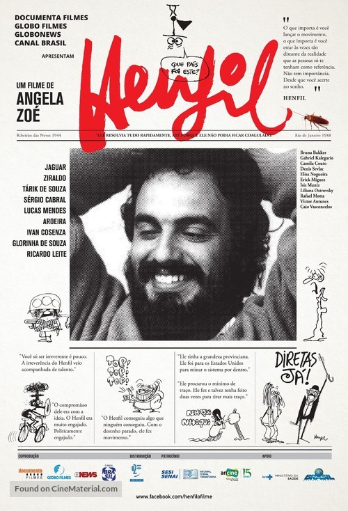 Henfil - Brazilian Movie Poster