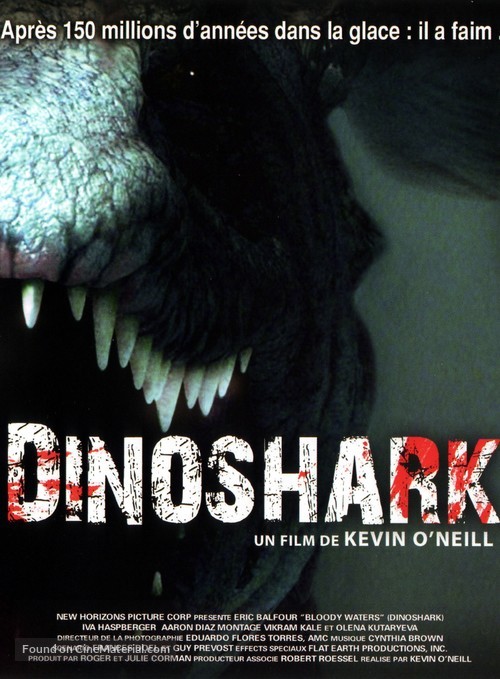 Dinoshark - French DVD movie cover