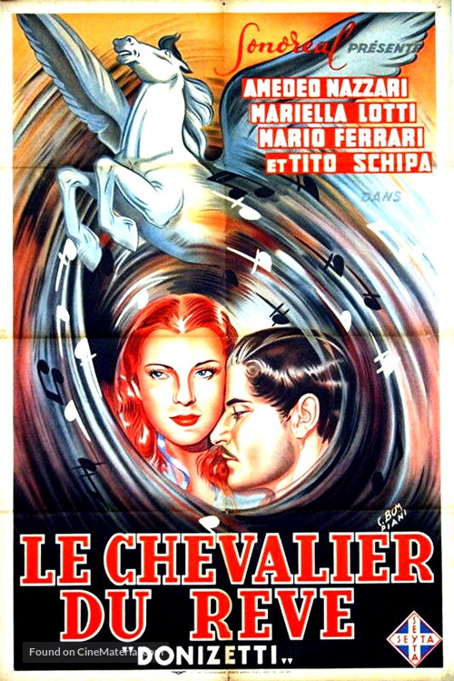 Il cavaliere del sogno - French Movie Poster
