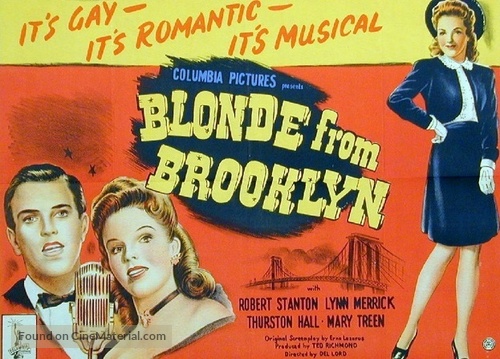 The Blonde from Brooklyn - Movie Poster