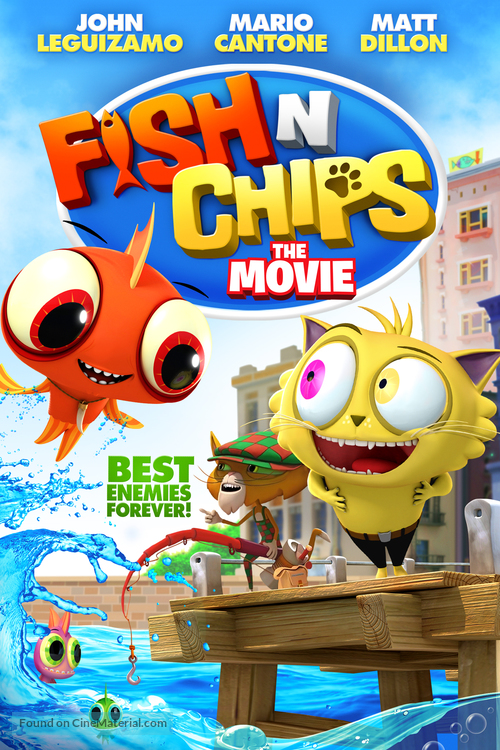 Fish N Chips, Best Enemies Forever - DVD movie cover