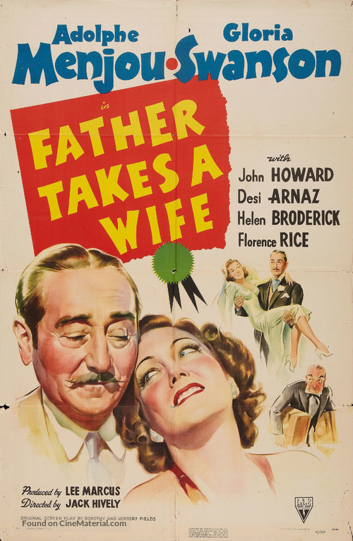Father Takes a Wife - Movie Poster