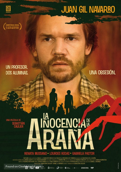 La inocencia de la ara&ntilde;a - Argentinian Movie Poster