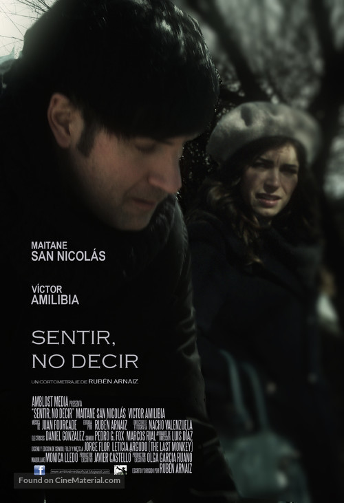 Sentir, no decir - Spanish Movie Poster