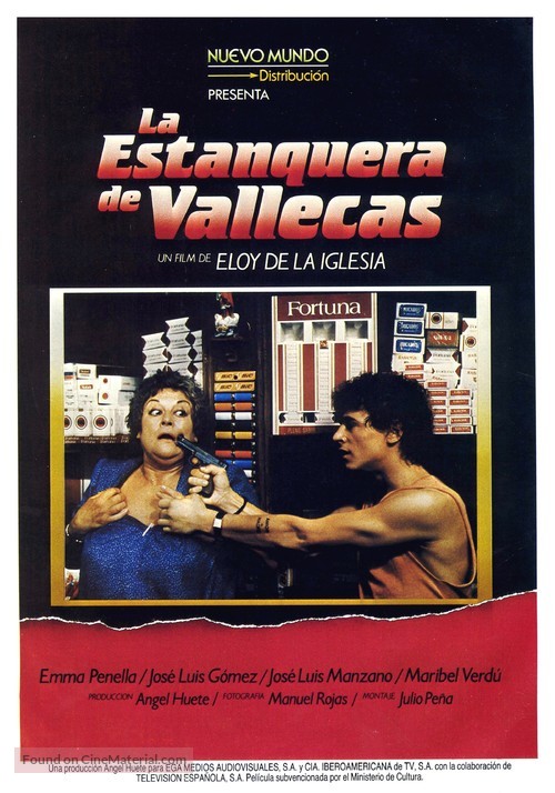 Estanquera de Vallecas, La - Spanish Movie Poster