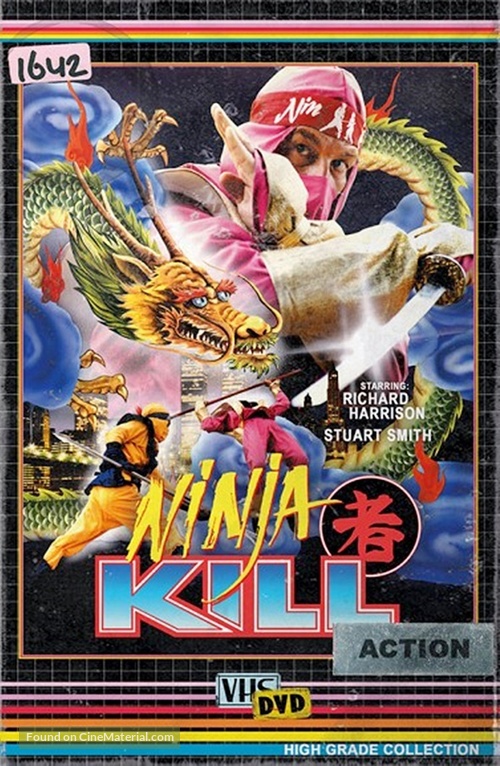 Ninja Kill - German DVD movie cover