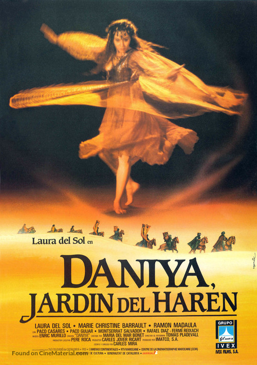 Daniya, jard&iacute;n del harem - Spanish Movie Poster