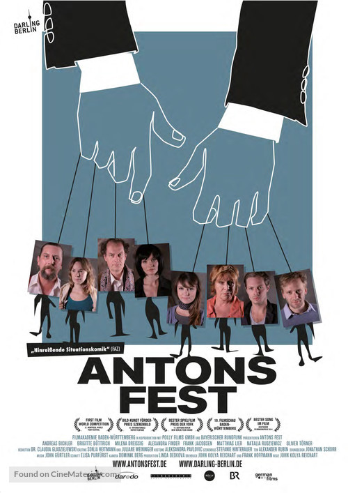 Antons Fest - German Movie Poster