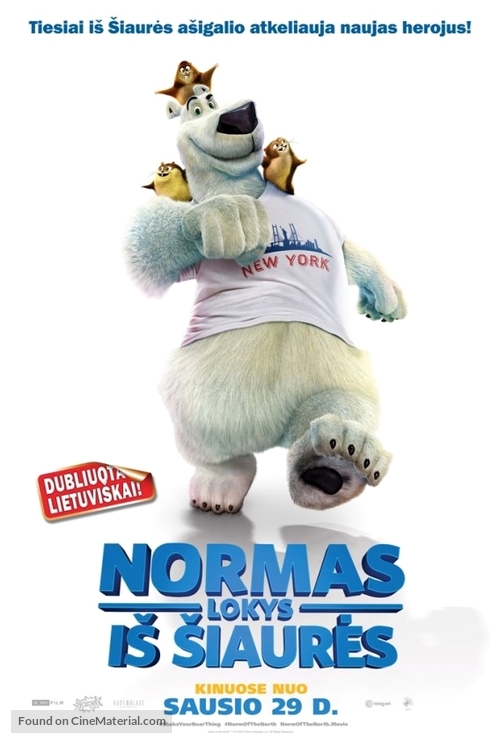 Norm of the North - Lithuanian Movie Poster