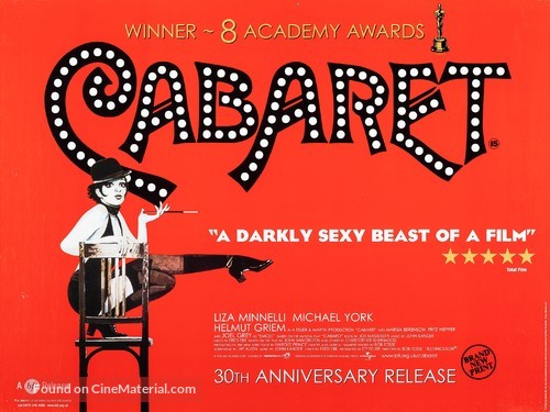 Cabaret - British Re-release movie poster