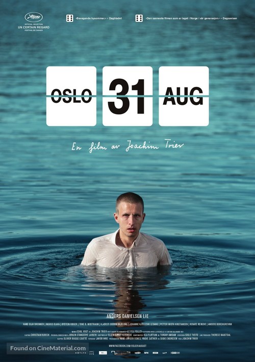 Oslo, 31. august - Norwegian Movie Poster