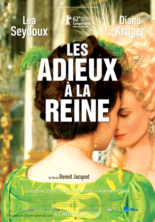 Les adieux &agrave; la reine - Canadian Movie Poster