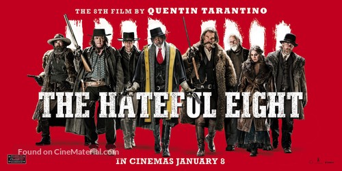 The Hateful Eight - British Movie Poster