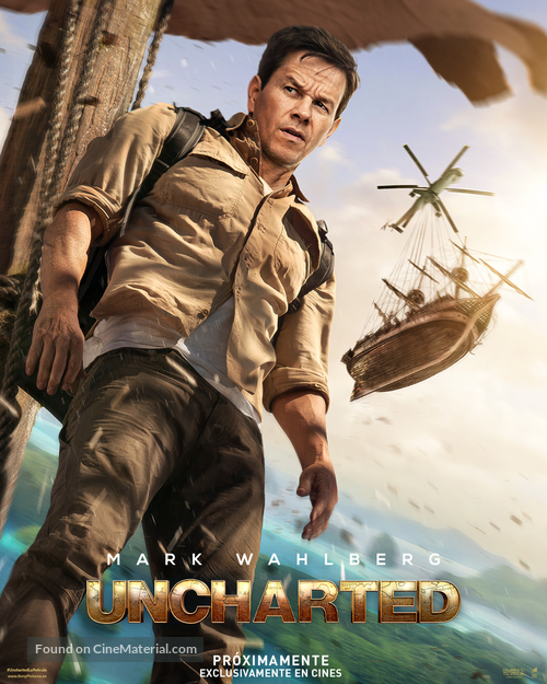 Uncharted - Spanish Movie Poster