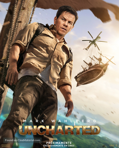 Uncharted - Spanish Movie Poster