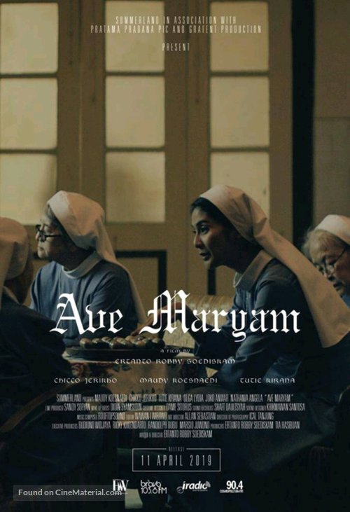 Ave Maryam - Indonesian Movie Poster