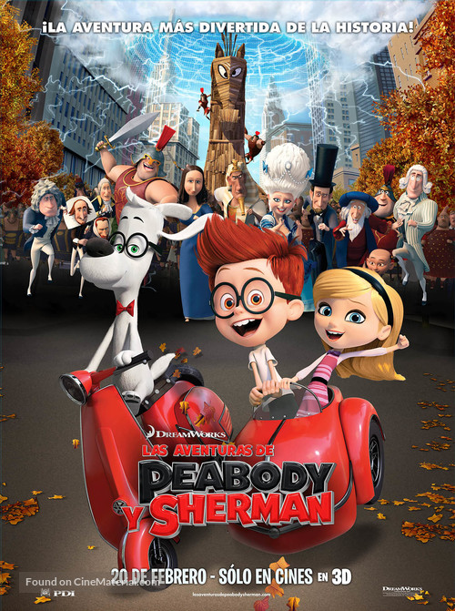 Mr. Peabody &amp; Sherman - Argentinian Movie Poster