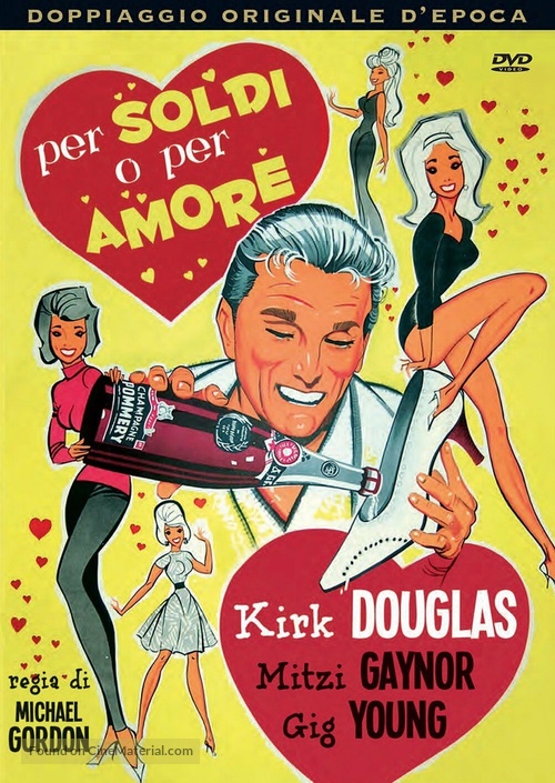 For Love or Money - Italian DVD movie cover