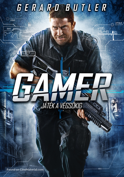 Gamer - Hungarian Movie Cover