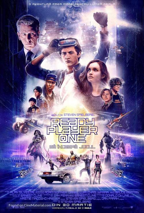 Ready Player One - Romanian Movie Poster