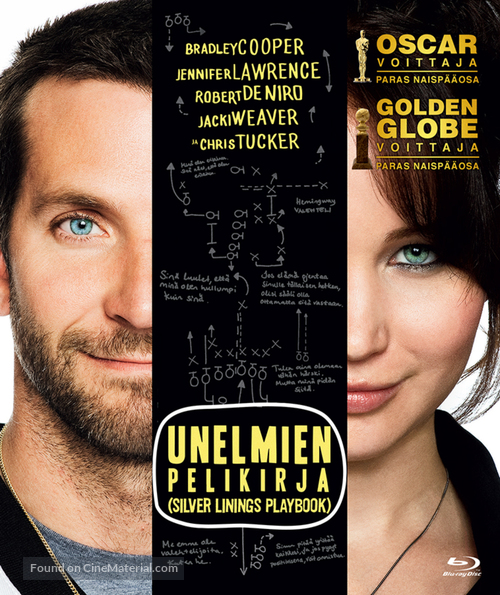 Silver Linings Playbook - Finnish Blu-Ray movie cover