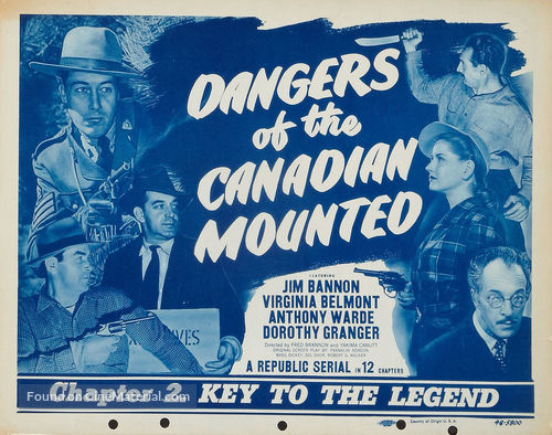 Dangers of the Canadian Mounted - Movie Poster