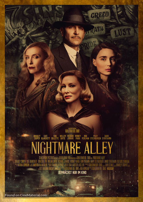 Nightmare Alley - German Movie Poster