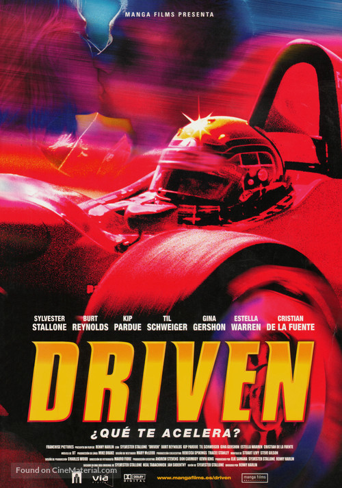 Driven - Spanish Movie Poster