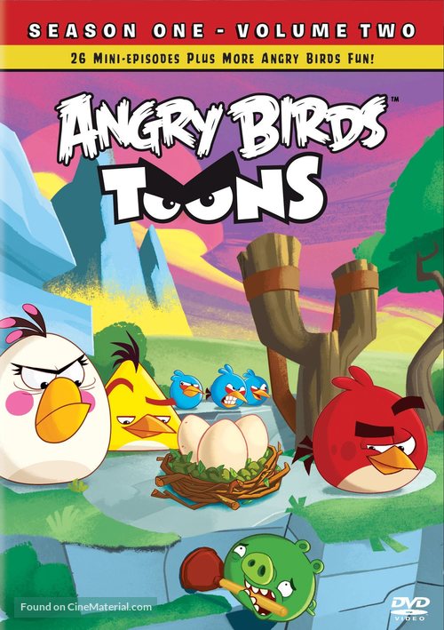 &quot;Angry Birds Toons&quot; - DVD movie cover