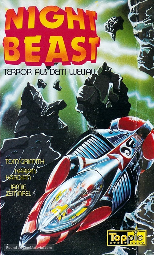 Nightbeast - German VHS movie cover