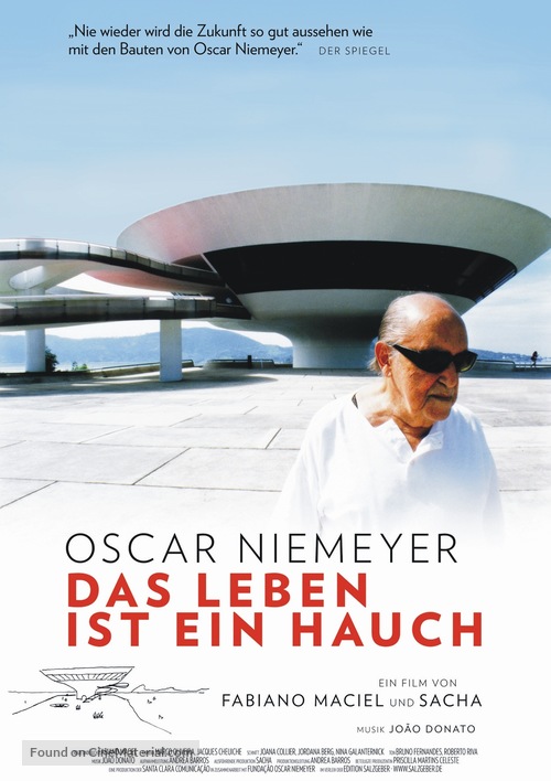 Oscar Niemeyer - A Vida &Eacute; Um Sopro - German Movie Poster