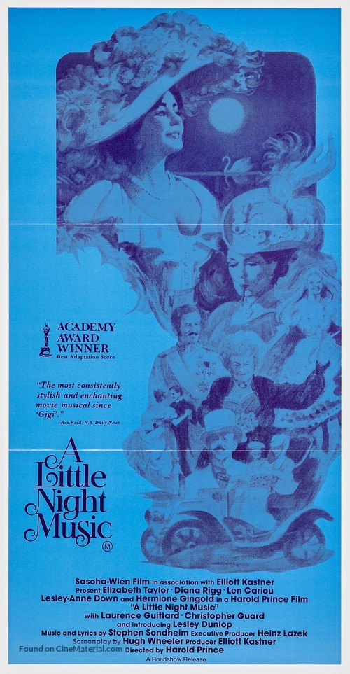 A Little Night Music - Australian Movie Poster