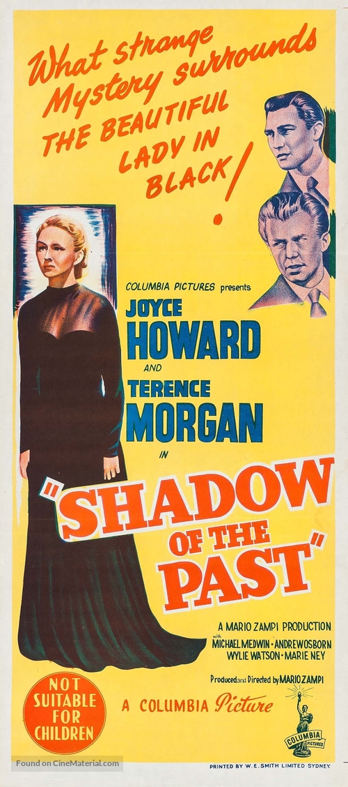 Shadow of the Past - Australian Movie Poster