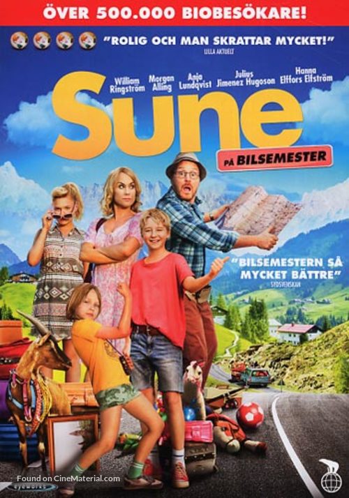 Sune p&aring; bilsemester - Swedish DVD movie cover